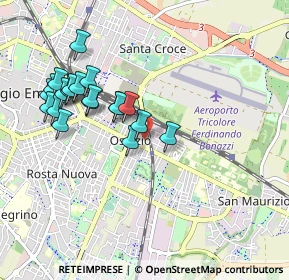 Mappa Piazza Zara, 42122 Reggio nell'Emilia RE, Italia (0.943)