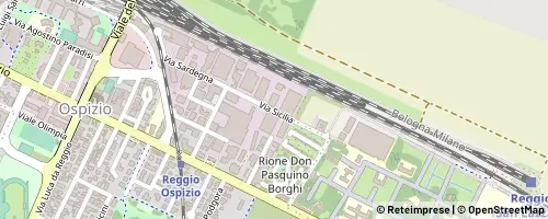 Mappa Reggio nell’Emilia