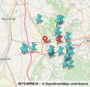 Mappa Via G. Piumati, 12042 Bra CN, Italia (7.3355)