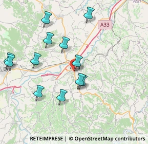 Mappa Via Francesco Crispi, 12051 Alba CN, Italia (8.125)