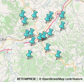 Mappa Via Francesco Crispi, 12051 Alba CN, Italia (6.46125)