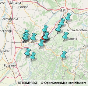 Mappa Via Francesco Crispi, 12051 Alba CN, Italia (11.33882)