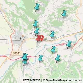 Mappa Strada Crociera Burdina, 12042 Bra CN, Italia (4.44077)