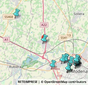 Mappa 41011 Campogalliano MO, Italia (6.23)