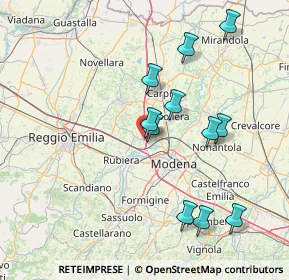 Mappa 41011 Campogalliano MO, Italia (15.11455)