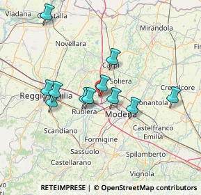 Mappa 41011 Campogalliano MO, Italia (12.58636)