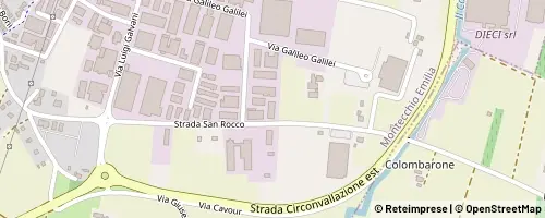 Mappa Montecchio Emilia