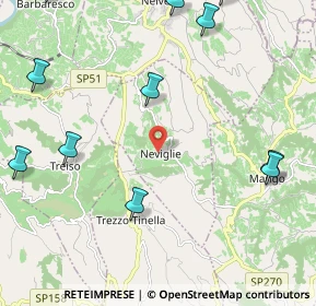 Mappa Via Umberto I, 12050 Neviglie CN, Italia (3.28667)