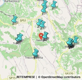 Mappa Via Umberto I, 12050 Neviglie CN, Italia (2.225)
