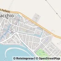 Karte Comacchio