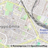 Kartta Reggio nell'Emilia
