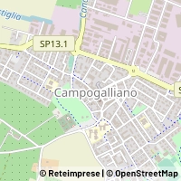 Mapa Campogalliano