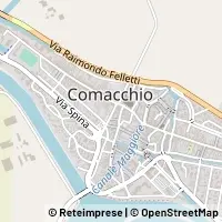 Mapa Comacchio