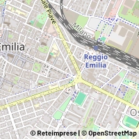 Mapa Reggio nell'Emilia