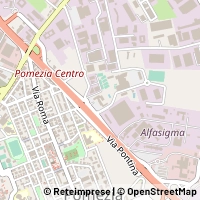 Mapa Pomezia