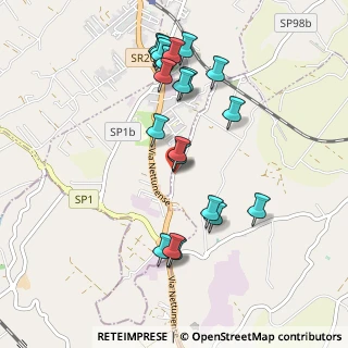 Mappa Via Montegiove Nuovo, 00075 Lanuvio RM, Italia (1.025)