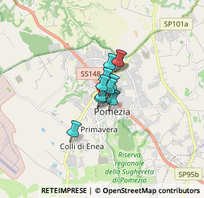 Mappa Via Giuseppe Armellini, 00071 Pomezia RM, Italia (0.71091)