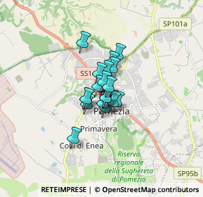 Mappa Via Giuseppe Armellini, 00071 Pomezia RM, Italia (0.8375)