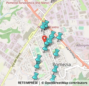 Mappa Via Giuseppe Armellini, 00071 Pomezia RM, Italia (0.5025)