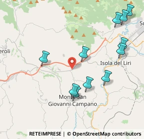 Mappa Via Porrino, 03025 Porrino FR, Italia (4.85182)