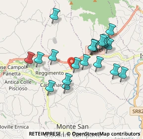 Mappa Via Porrino, 03025 Porrino FR, Italia (1.803)