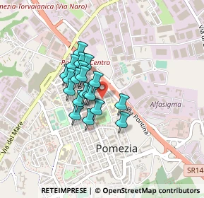 Mappa Via Ludovico Ariosto, 00071 Pomezia RM, Italia (0.3045)