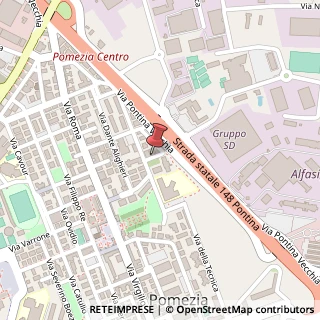 Mappa Via U. Foscolo, 13, 00040 Pomezia, Roma (Lazio)