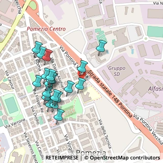 Mappa Via Boccaccio, 00071 Pomezia RM, Italia (0.2545)