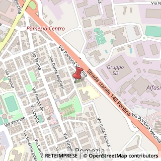 Mappa Viale Manzoni, 59, 00071 Pomezia, Roma (Lazio)