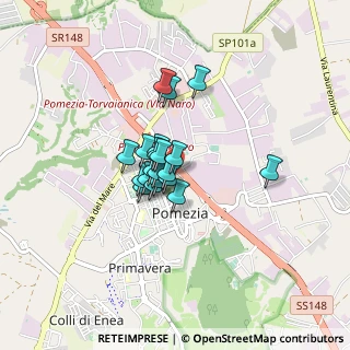 Mappa Via Boccaccio, 00071 Pomezia RM, Italia (0.5235)