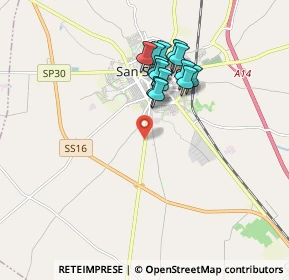 Mappa SP 109, 71016 San Severo FG, Italia (1.60769)