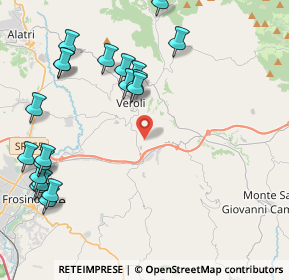 Mappa Contrada Sant'Anastasia, 03029 Veroli FR, Italia (5.491)