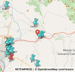 Mappa Contrada Sant'Anastasia, 03029 Veroli FR, Italia (6.246)