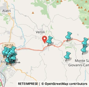 Mappa Contrada Sant'Anastasia, 03029 Veroli FR, Italia (6.816)