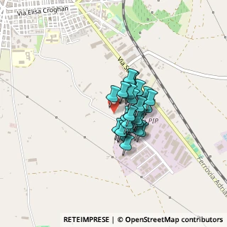 Mappa Str. Guadone-Via vecchia di Lucera, 71016 San severo FG, Italia (0.25862)