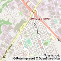 Mapa Pomezia