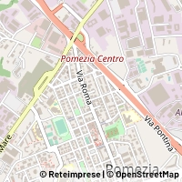 Mapa Pomezia