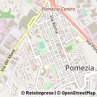 Mapa Pomezia