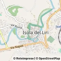 Map Isola del Liri