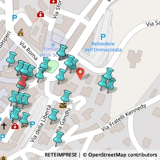 Mappa Piazza Carlo Fontana, 00075 Lanuvio RM, Italia (0.08214)