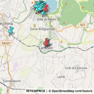 Mappa Via Salvo D'Acquisto, 00075 Lanuvio RM, Italia (3.157)