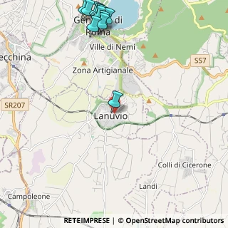 Mappa Via Salvo D'Acquisto, 00075 Lanuvio RM, Italia (3.21273)