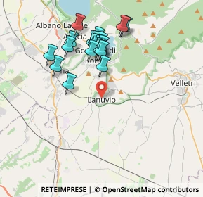 Mappa Viale Alcide de Gasperi, 00075 Lanuvio RM, Italia (3.8255)