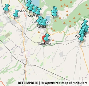 Mappa Viale Alcide de Gasperi, 00075 Lanuvio RM, Italia (5.86)