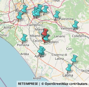 Mappa Viale Alcide de Gasperi, 00075 Lanuvio RM, Italia (16.2075)