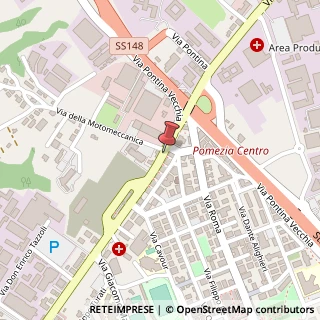 Mappa Via del Mare, 2/D, 00040 Pomezia, Roma (Lazio)