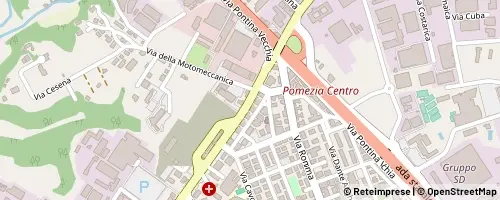 Mappa Pomezia