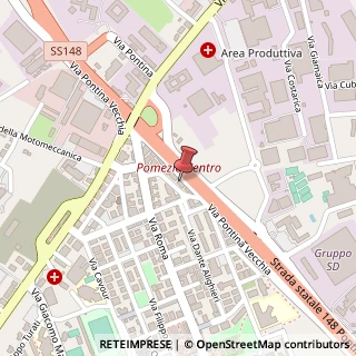 Mappa Via Pontina Vecchia, 43, 00040 Pomezia, Roma (Lazio)
