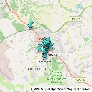Mappa Email: satsrlarticolitecnic@libero.it, 00071 Pomezia RM, Italia (0.715)