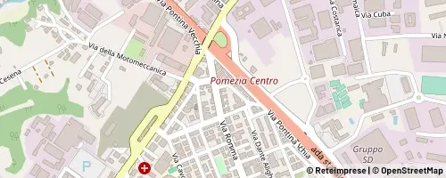 Mappa Pomezia